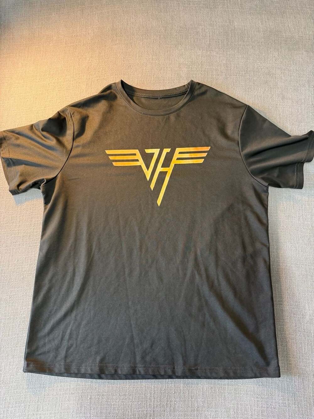 Vtg 1990s Van Halen Rock Roll T-shirt Mens L Band Tee Black Short Sleeve
